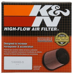 K&N Universal Clamp-On Air Filter 100mm Flange / 140mm Base / 114mm Top / 83mm Height