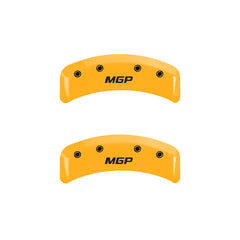 MGP 4 Caliper Covers Engraved Front Honda Engraved Rear H Logo Black finish silver ch