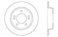 StopTech 15-17 Hyundai Elantra Drilled Left Rear Rotor