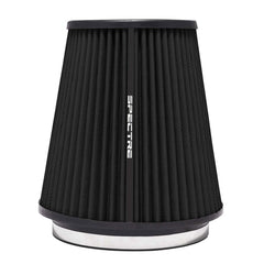 Spectre HPR Conical Air Filter 6in. Flange ID / 7.719in. Base OD / 8.5in. Tall - Black