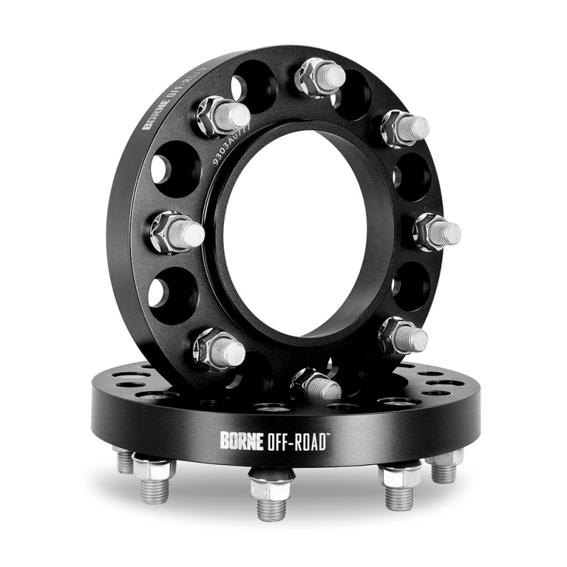 Mishimoto Borne Off-Road Wheel Spacers - 8X170 - 125 - 32mm - M14 - Black