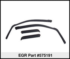 EGR 07+ Toyota Tundra Crewmax In-Channel Window Visors - Set of 4 (575191)