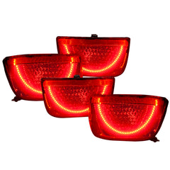 Oracle 10-13 Chevrolet Camaro LED Afterburner Tail Light Halo Kit - Red