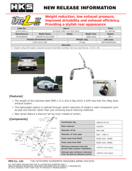HKS Hi-Power SPEC-L2 CZ4A 4B11
