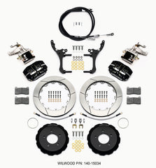 Wilwood Dynapro Radial4 / MC4 Rear Kit 12.88 2006-15 Miata w/Lines & Cables