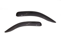 AVS 07-13 Chevy Avalanche Aerovisor Front Outside Mount Window Deflector 2pc - Smoke