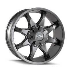 ION Type 181 18x9 / 6x135 BP / 18mm Offset / 106mm Hub Graphite Wheel