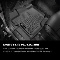 Husky Liners 09-12 Ford F-150 Regular/Super/Super Crew Cab WeatherBeater Gray Floor Liners