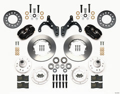 Wilwood Forged Dynalite Front Kit 11.00in 65-68 Chevy Impala -Drum Spindle