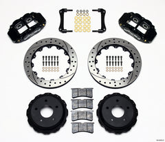 Wilwood Narrow Superlite 4R Rear Kit 12.88in Drilled 98-02 Camaro/Firebird