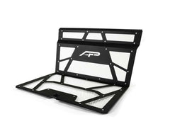 Agency Power 14-18 Polaris RZR XP 1000 / XP Turbo Vented Engine Cover - Matte Black/White Mesh