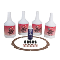 Yukon Gear Redline Synthetic Oil w/ Gasket / Nuts / and Copper Washers For 9in Ford