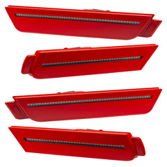 Oracle 10-15 Chevrolet Camaro Concept Sidemarker Set - Tinted - Red Hot (G7C)