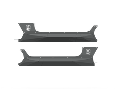 Road Armor 2018+ Jeep Wrangler JL 2-Door Stealth Rocker Guards - Tex Blk