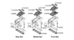 Rhino-Rack Pioneer Leg Height Spacer for RLT600 Legs