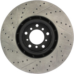 StopTech 00-03 BMW M5 (E39) Slotted & Drilled Left Front Rotor