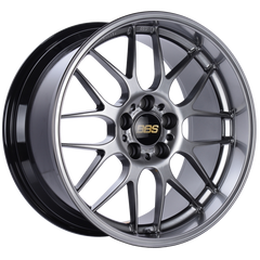BBS RG-R 18x10 5x120 ET25 Diamond Black Wheel -82mm PFS/Clip Required