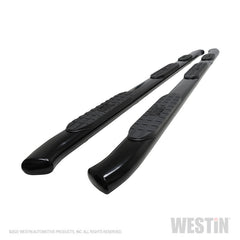 Westin 2020 Chevy Silverado 2500/3500 Double Cab (8ft Bed) PRO TRAXX 5 Oval W2W Nerf Bars - Black