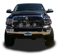 N-Fab Pre-Runner Light Bar 10-17 Dodge Ram 2500/3500 - Gloss Black