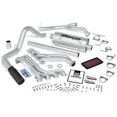 Banks Power 96-97 Ford 460 Ext/Crew Auto PowerPack System - SS Single Exhaust w/ Black Tip