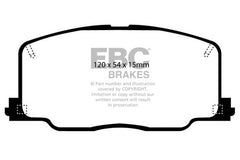 EBC 90-91 Lexus ES250 2.5 Greenstuff Front Brake Pads