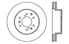StopTech 07-11 GM Silverado 1500 Drilled Left Front Cryo Rotor