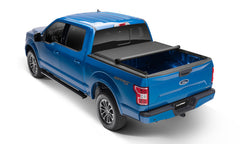 Lund 15-17 Toyota Tundra (6.5ft. Bed) Genesis Elite Roll Up Tonneau Cover - Black