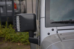 DV8 Offroad 07-18 Jeep Wrangler JK LED Mirror Housing w/ Turn Signal Option