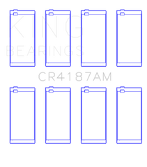 King Toyota 2LT/3L AM-Series 4 Pairs Connecting Rod Bearing Set