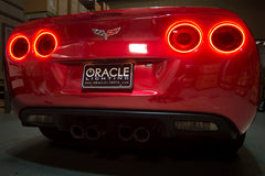 Oracle Chevrolet Corvette C6 05-13 LED Tail Light Halo Kit - Red