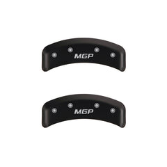 MGP 4 Caliper Covers Engraved Front & Rear MGP Red finish silver ch