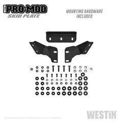 Westin 19-22 Ford Ranger Outlaw/Pro-Mod Skid Plate - Tex. Blk