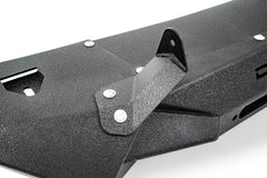 DV8 Offroad 07-18 Jeep Wrangler JK/JL Steel Stubby Front Bumper w/ Light Bracket & Winch Plate