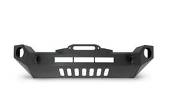 DV8 Offroad 07-18 Wrangler JK FS-17 Mid Length Steel Front Bumper w/ Fog Lights