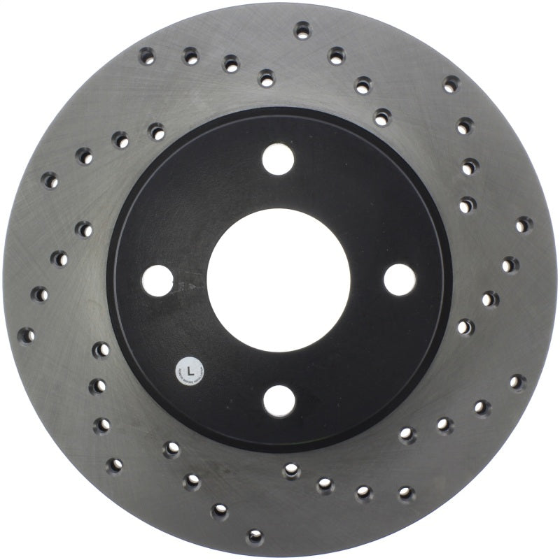 StopTech Drilled Sport Brake Rotor