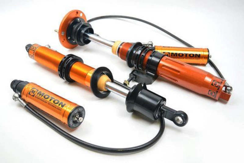 Moton 3-Way Clubsport Coilovers True Coilover Style Rear 05-08 Mitsubishi Lancer Evo 9 2.0