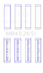 King Toyota 1GR-FE (Size +0.50mm) Crankshaft Main Bearing Set
