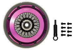 Exedy 2004-2014 Subaru Impreza WRX STI H4 Hyper Twin Carbon-D Clutch Sprung Center Disc Pull Type