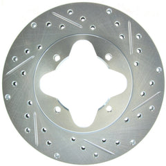 StopTech Select Sport 97 Acura CL Slotted and Drilled Left Front Rotor