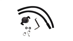 J&L 14-22 Mazda CX5 2.5L Non-turbo Driver Side 3.0 Oil Separator Kit - Black Anodized