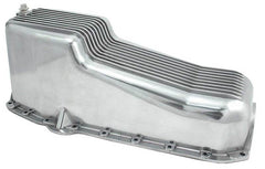 Spectre 55-79 SB Chevy Oil Pan Kit - Polished Aluminum