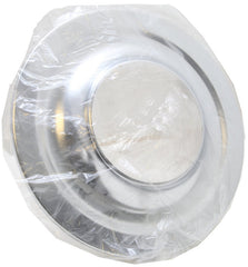 K&N Metal Base Plate 11in OD 5-1/8in Flange 1-1/8in H Chrome Finish