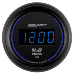 Autometer Ultra-Lite 2-1/16in 1600 PSI Digital Nitrous Pressure Gauge - Black