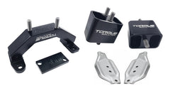 Torque Solution Solid Billet Engine/Transmission Mounts w/Mount Plates - 02-14 Subaru WRX