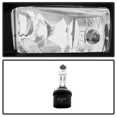 Spyder GMC Yukon/Yukon XL 2015-2017 OEM Fog Lights W/Cover and Switch Clear FL-GYD15-C