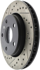 StopTech 07-13 Jeep Wrangler Drilled Right Front Rotor