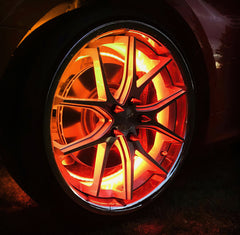 Oracle LED Illuminated Wheel Rings - ColorSHIFT - 15in. - ColorSHIFT No Remote