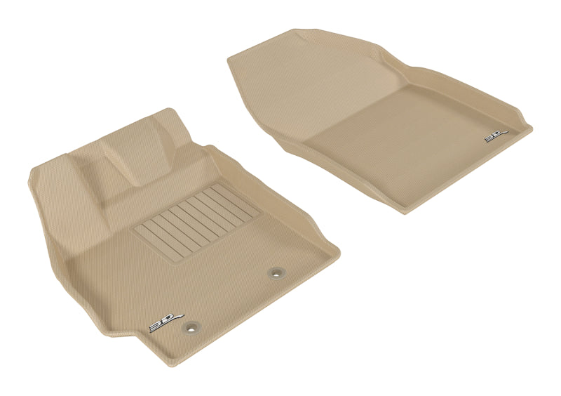 3D MAXpider 2013-2015 Scion XB Kagu 1st Row Floormat - Tan