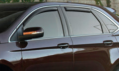 AVS 04-15 Nissan Armada Ventvisor In-Channel Front & Rear Window Deflectors 4pc - Smoke