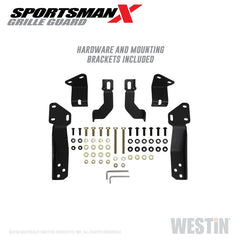 Westin 2020 Chevy Silverado 2500/3500 Sportsman X Grille Guard - Textured Black
